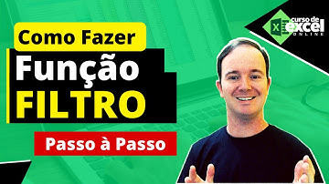 Função FILTRO no EXCEL | Função Super Poderosa