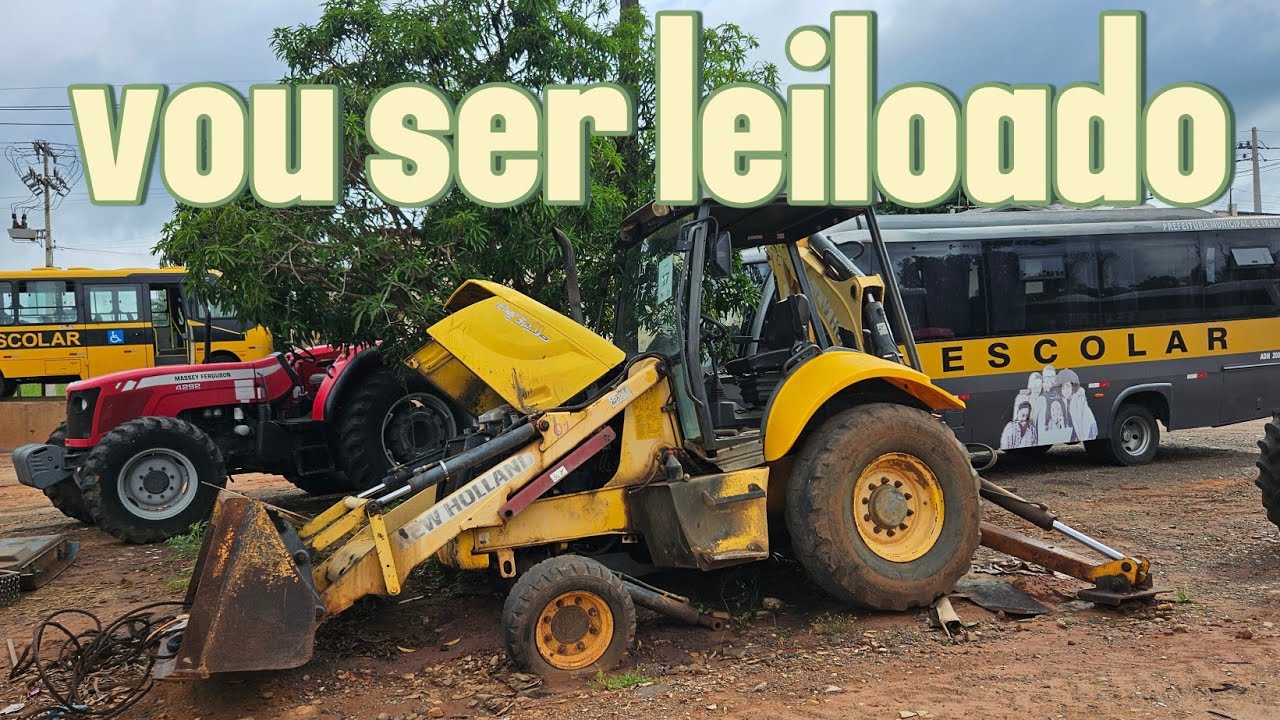 Fui visitar o leilão da prefeitura de itapua sp