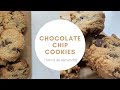 Deliciosas Chocolate Chip Cookies - Receta Saludable Harina de almendra/Almond Flour