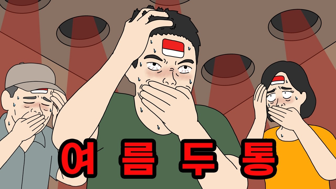 전염성 100% 여름 두통! 비명 절대 금지!!