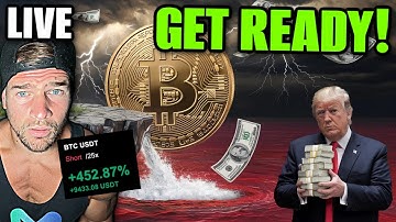 LIVE - HUGE DUMP UPDATE! (LIVE TRADING BTC & ALTS!)