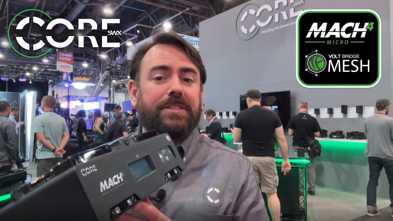 NAB 2022 Day 2 Featuring Mach4 Micro and VoltBridge Mesh