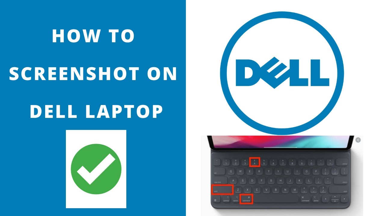 How To Screenshot On Dell Laptop Windows 10 8 7 Youtube