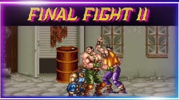 Final Fight 2 SNES Retro Gaming Capcom 1993