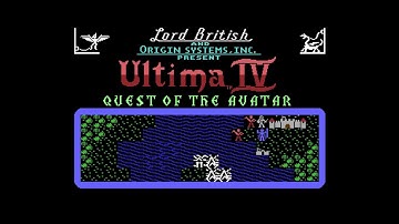 C64 "Ultima IV  - Quest of the Avatar" [Intro] (1985)