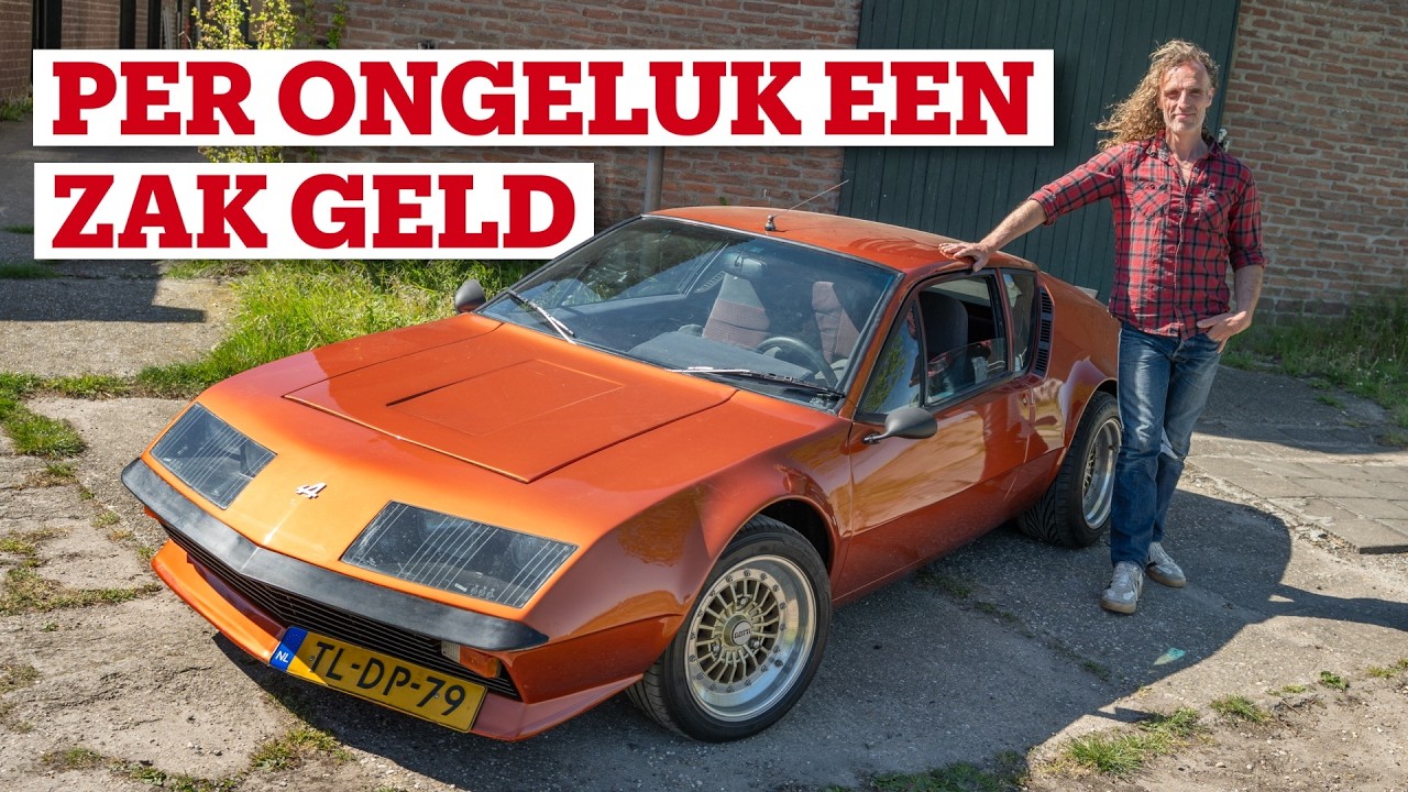 Matthieu (54) kreeg per ongeluk 10.000 gulden en kocht snel deze Alpine... Toen belde de gemeente