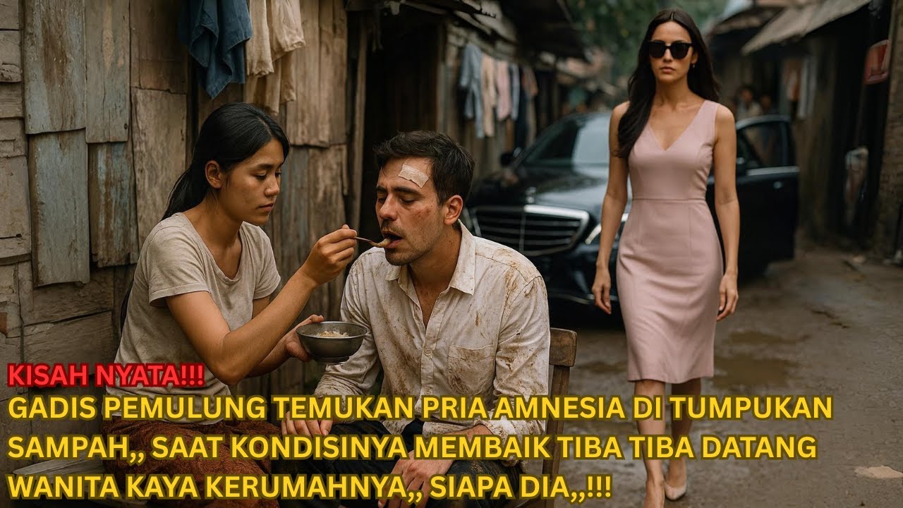 Gadis Pemulung Menolong Pria di Tumpukan Sampah, Seminggu Kemudian Datang Wanita Kaya!