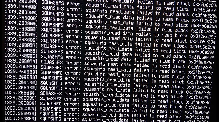 SQUASHFS error: squashfs_read_data failed to read both 0X0 |Error solved | linux or ubuntu usbboot |