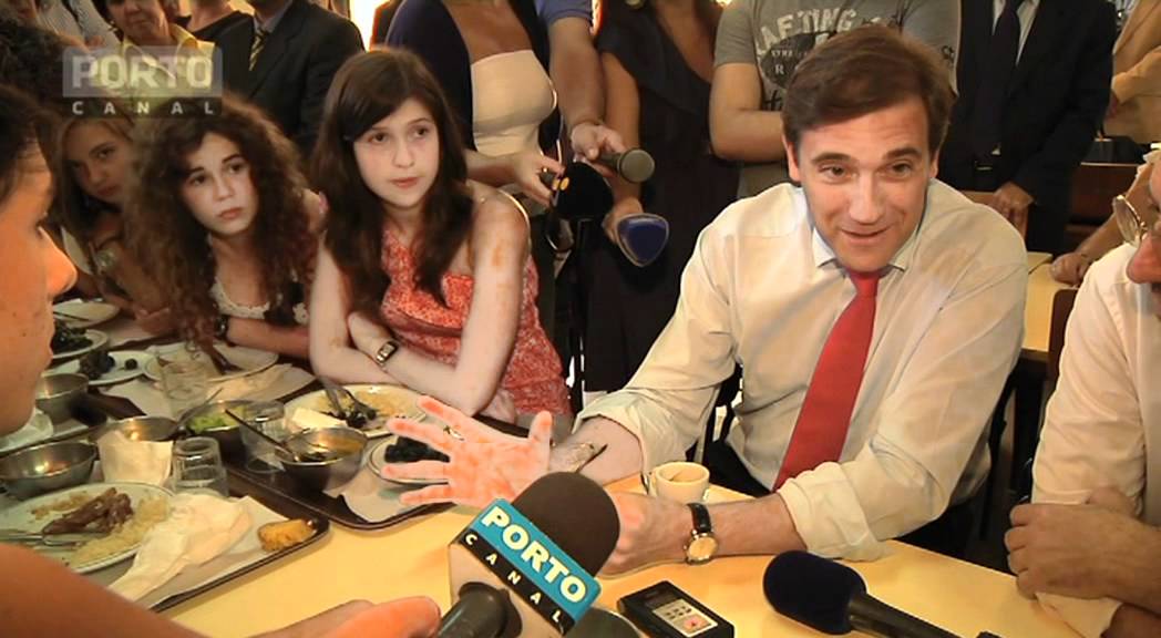 Pedro Passos Coelho visita escolas em Lamego