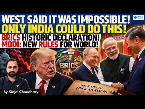 WEST PROVED WRONG! BRICS UNITED! New Delhi Declaration Passed! China Supports India in UNSC | Kinjal