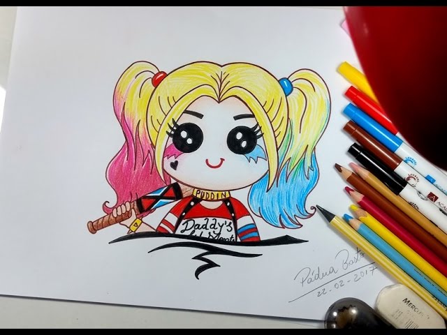 Como desenhar Bonequinha Tumblr Kawaii - passo a passo #coelhinha 