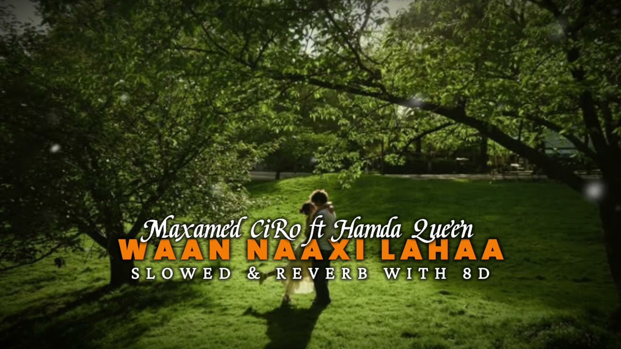 Waan naaxi lahaa - [ Slowed & reverb with 8D ] - Maxamed Ciro ft Hamda Queen