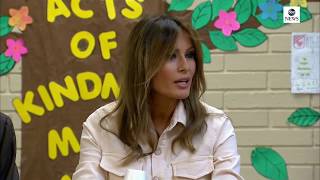 First Lady Melania Trump visits Texas immigration facility | ABC News