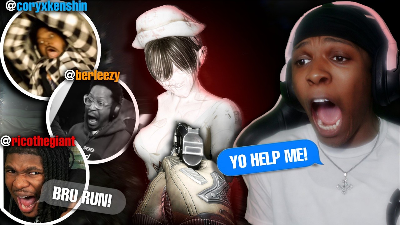 Trapped in a Horror Game With My FAVORITE YOUTUBERS Was A Mistake 