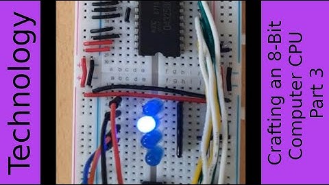 My Lockdown Project: Crafting an 8-Bit Computer CPU - Part 3.