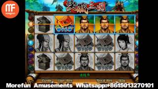 IGS Borden Three Kingdom Legend casino slot machine screenshot 5
