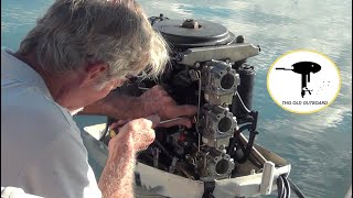 Johnson 60 Hp Outboard Carburetor Swap - 70 Hp THIS OLD OUTBOARD