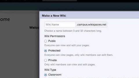 Wikispaces Campus: Make a New Wiki