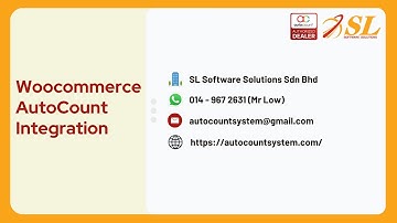 🔄 WooCommerce订单 & 库存还在手动更新？AutoCount WooCommerce Sync 自动同步，电商管理So Easy！