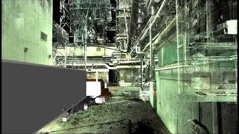 Navisworks with 3D point cloud laser scanner