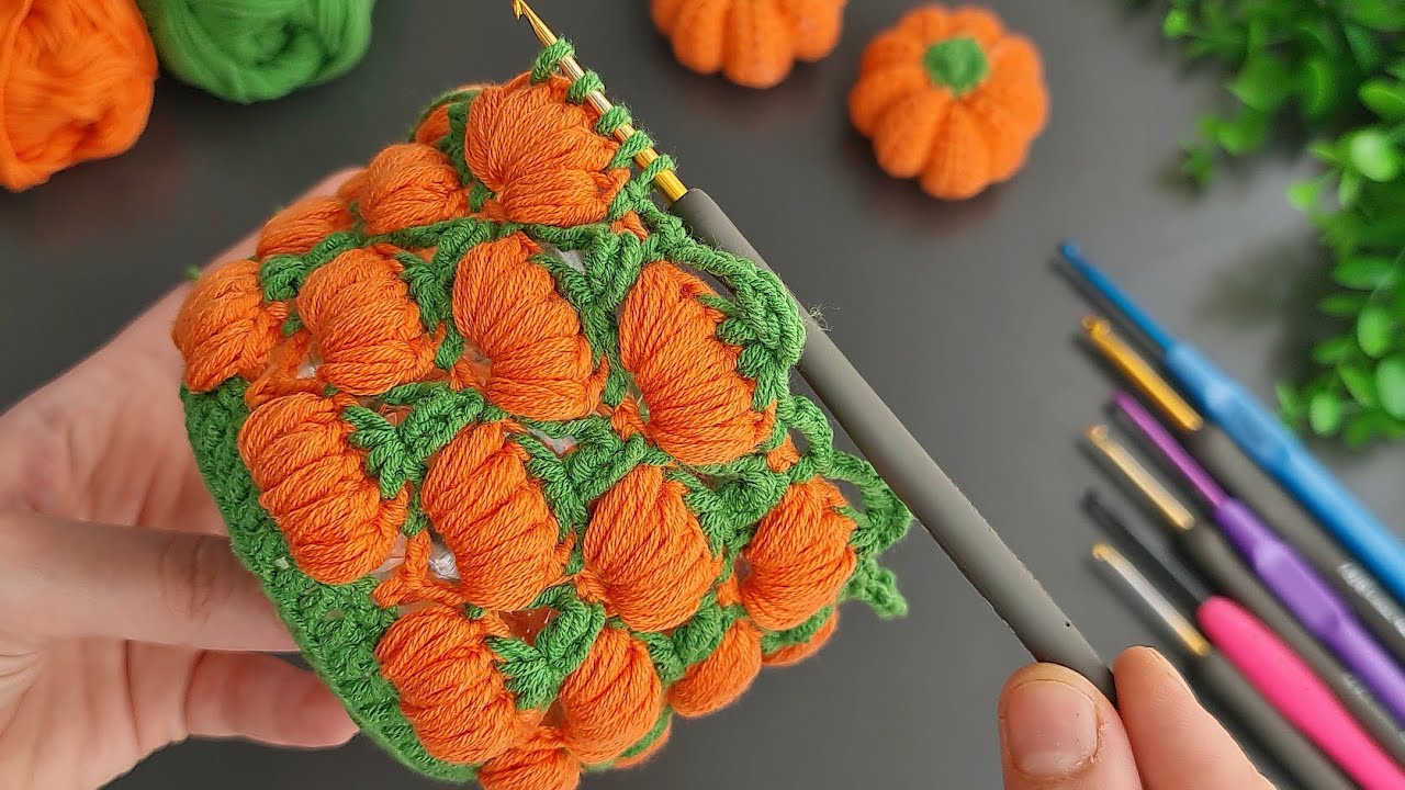 🎃🧶Handmade Crochet Pumpkin Basket | Beginner Friendly