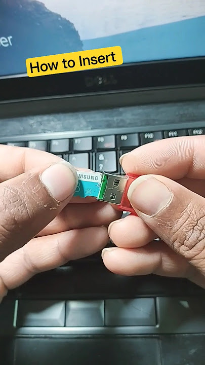 How to Insert Card in Card Reader#macnitesh#virulshorts#memory#Card#2024