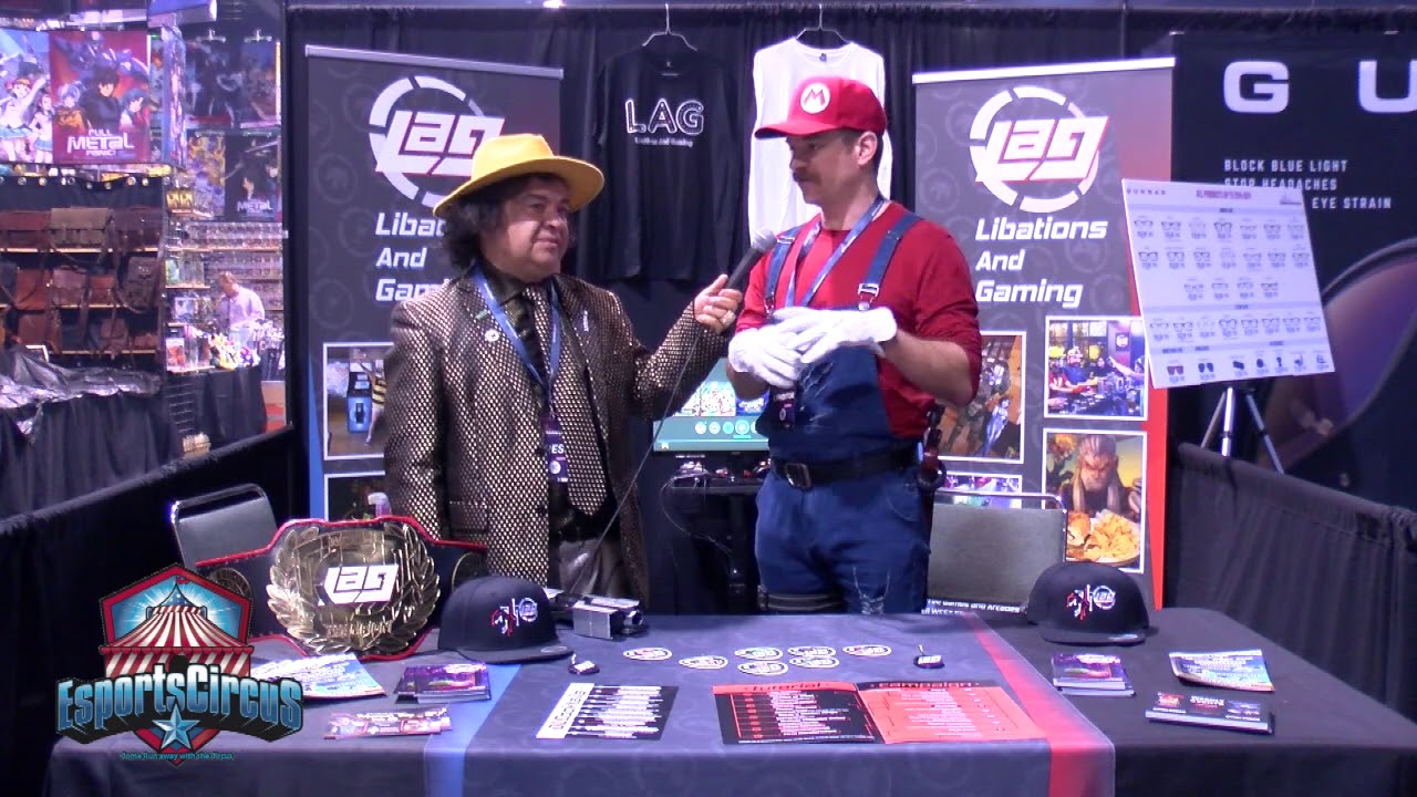 The Ringmaster Visits Libations and Gaming booth at DreamHack 2020 ...