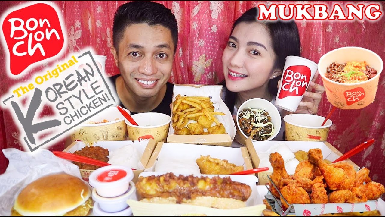 BONCHON MUKBANG | Korean Style Chicken
