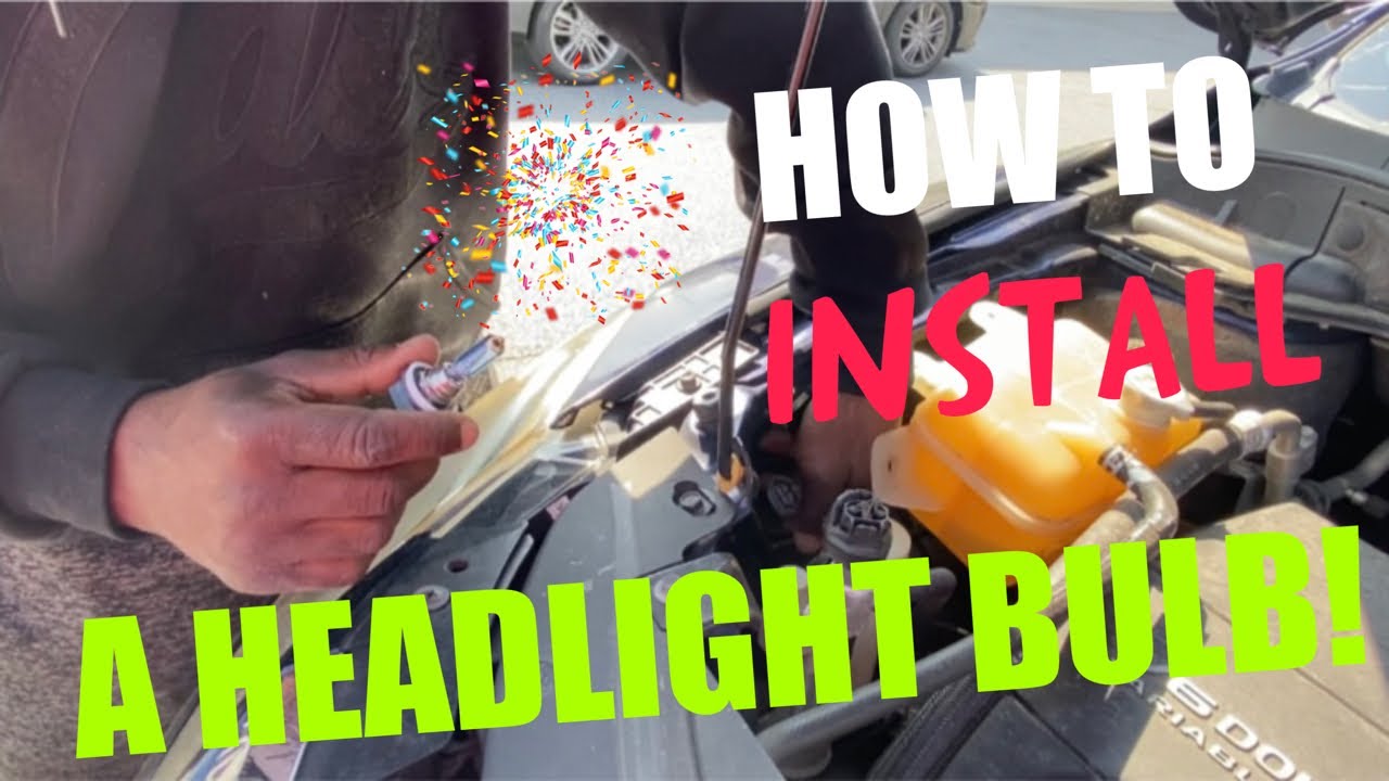 How To Install A Headlight Bulb on A 2008 Mazda CX-9! - YouTube
