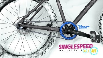 Singlespeed Without Tensioner: Putting a Narrow Wide Chainring on It