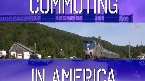 Commuting in America: AASHTO