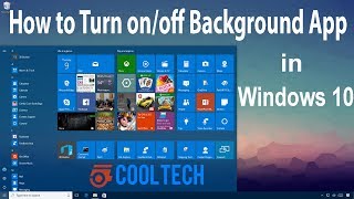 How to Turn On or Off Background Apps in Windows 10 screenshot 5