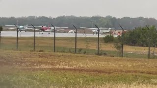 Plane slides off runway at Jacksonville's Craig Airport, no injuries