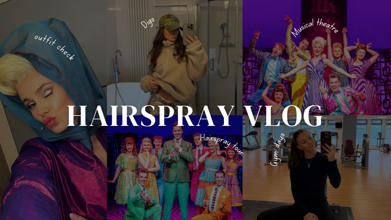 BTS | HAIRSPRAY UK TOUR | VLOG | ALLANA TAYLOR