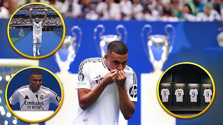 Apresentação completa de Kylian Mbappé no Real Madrid