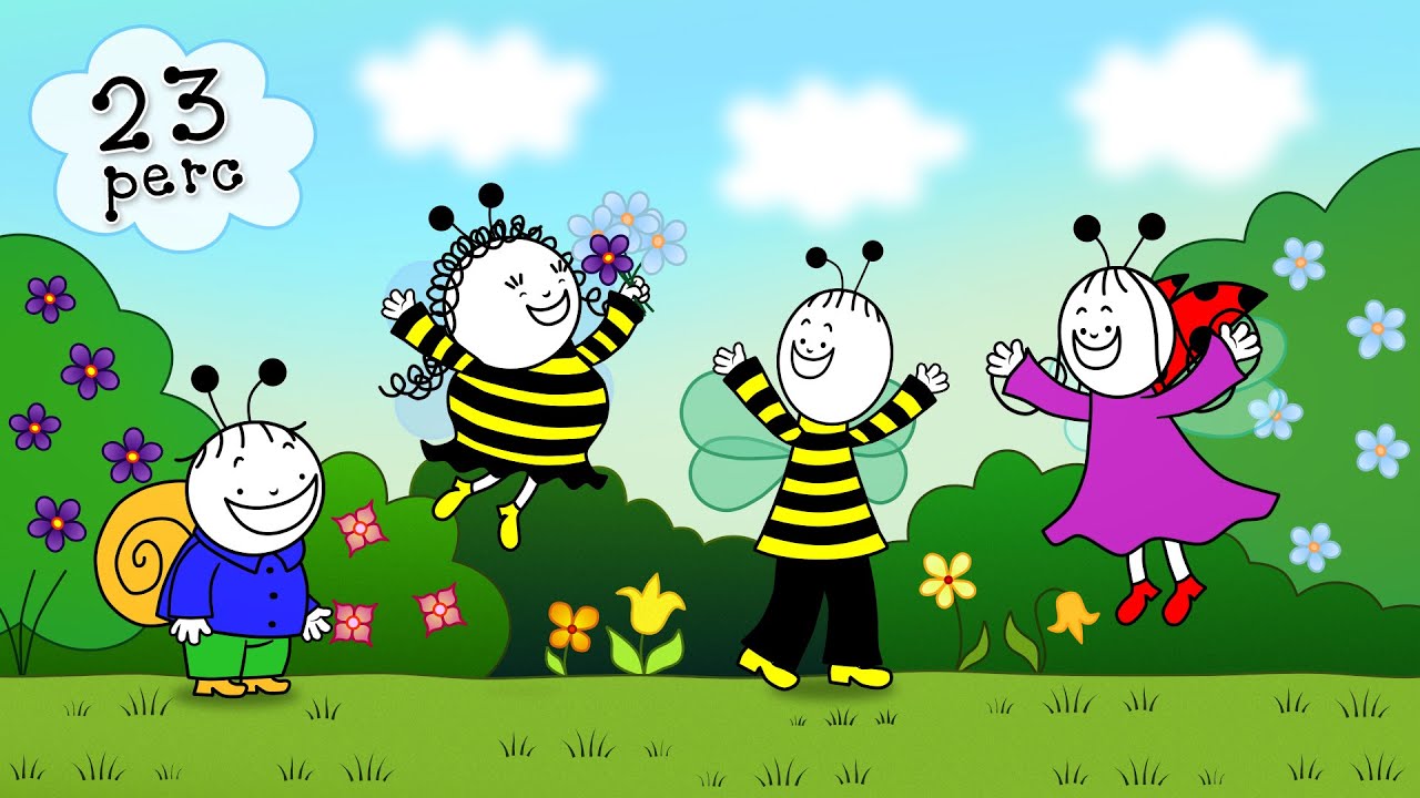 Bogyó és Babóca - Együtt a réten ▶ 5 teljes epizód | 23 perc