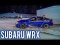 Drifting our Subarus in a SNOWSTORM!!!