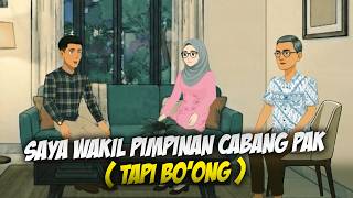 Kebohongannya Terbongkar !! Ngaku Wakil Pimpinan Cabang, Ternyata Cuma Office Boy! Drama Animasi