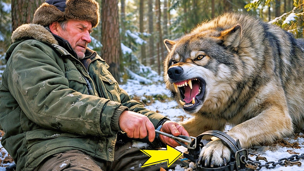 Егерь спас волка от смерти... Но он не знал, что через год ЗВЕРЬ СПАСЕТ ВЕСЬ ЛЕС от гибели!