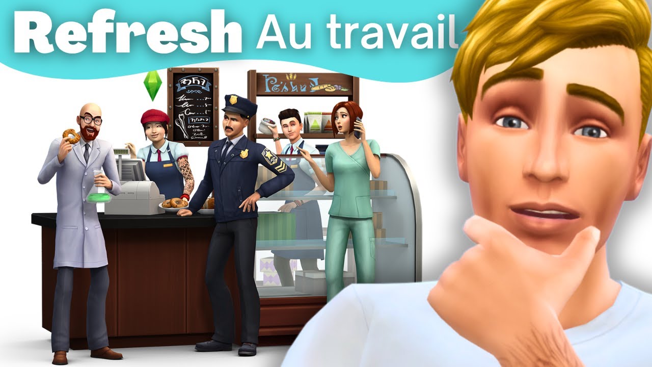 REFRESH de l'extension AU TRAVAIL ? 💼 Les Sims 4