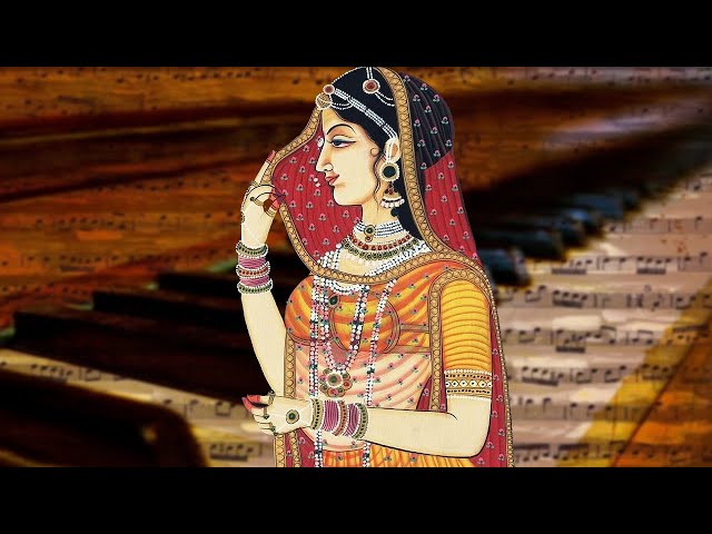 Healing Ragas - Rag Bhoopali and Rag Kalavati - Sitar Violin & Flute Fusion  - Hindustani Classical class=