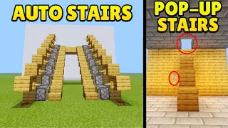 Minecraft: 3 Simple Redstone Builds! For Bedrock #8