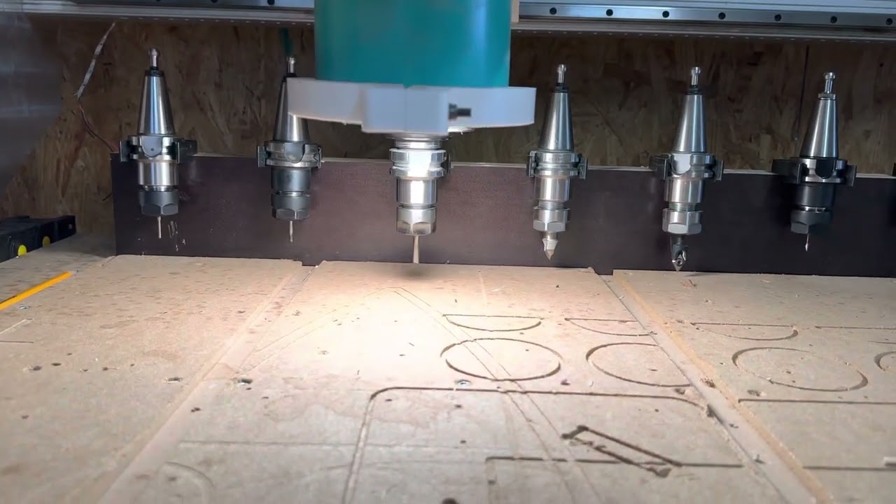 DIY CNC with ATC upgraded to Clearpath servo motors ￼￼