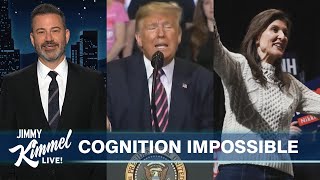 Trump Challenges Nikki Haley to an Aptitude Test, Oscar Nomination Day & Depend Underwear Models!