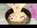 Wenn Sie Joghurt haben, machen Sie diesen einfachen Kirschkuchen! Schnelles und leckeres Rezept #90