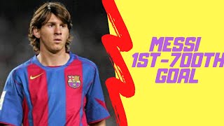 Messi 1st - 700th goal is presented in this video by themagician.
covers: 1)messi 2)messi 100th 3)messi 200th 4)messi 300...