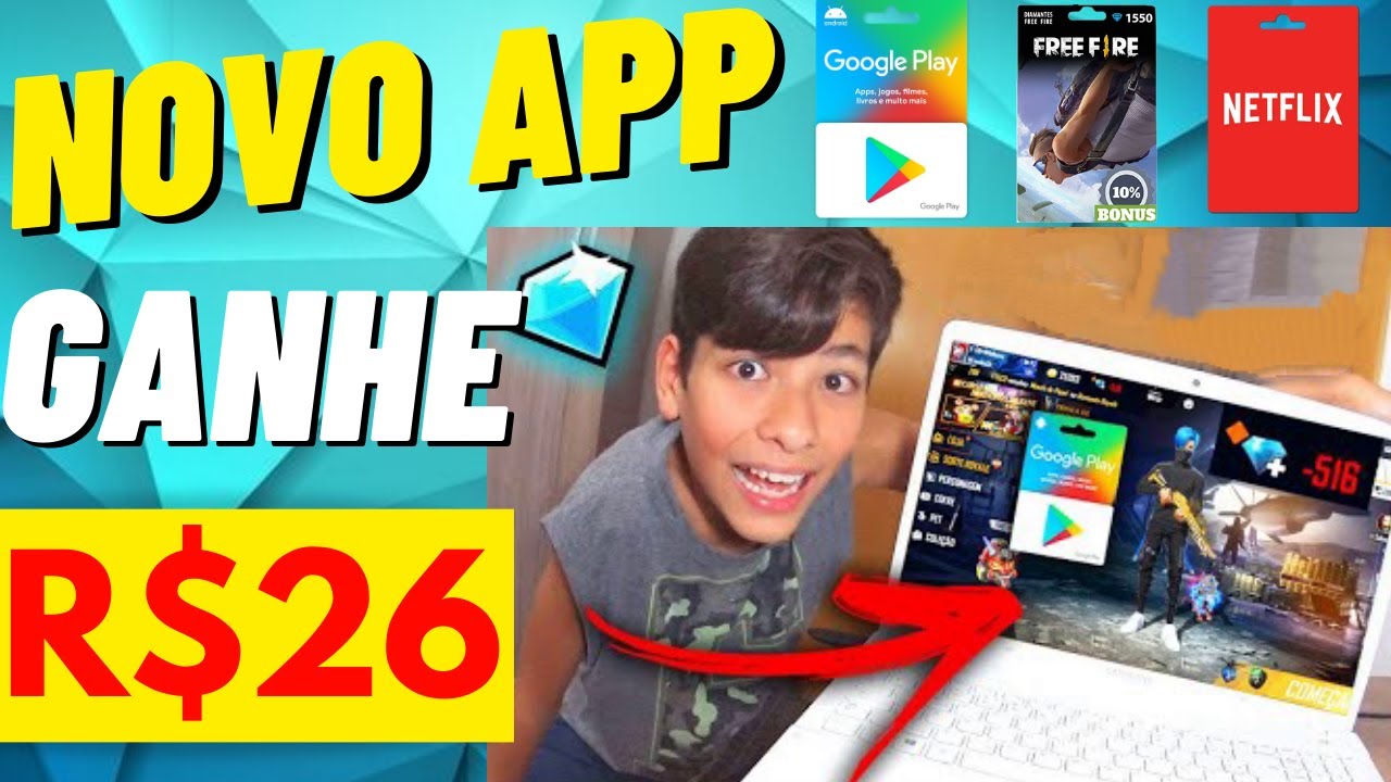 GANHE R$26 em GIFT CARD de GRAÇA! GANHAR SALDO na GOOGLE PLAY STORE ...