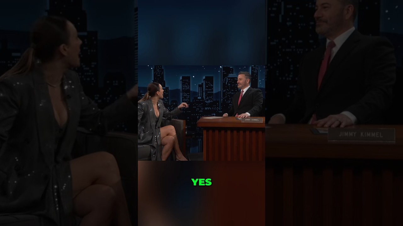 French Mosquito Bite: Woman's Sparkly Suit Talk Show Terror