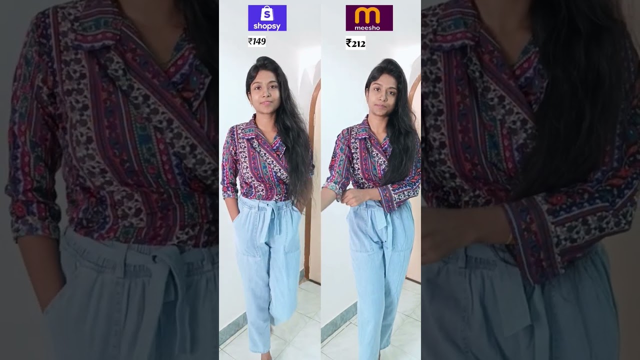 Shopsy or Meesho/Finding the Best Price for Tops! 