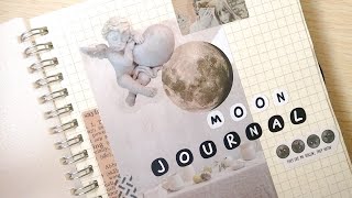 Information moon art journal 🌖 [MANIFEST WITH THE MOON] bullet journal setup 🥑 avocamzyy Update